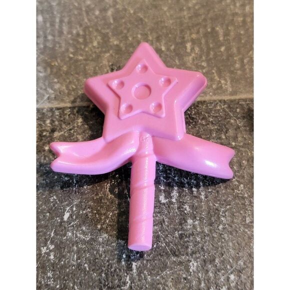 Pink star fairy wand doll accessory toy figure‎ - Picture 3 of 3